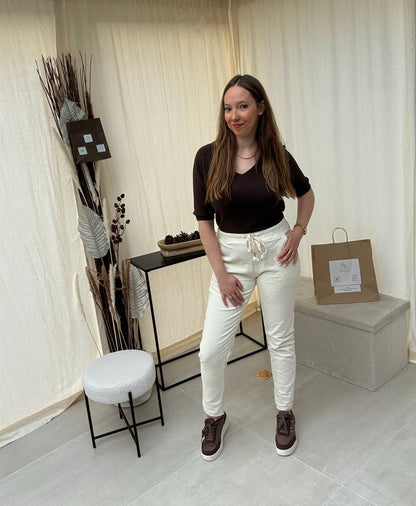 Pantalon velours Jenna