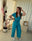 Combi-Pantalon Fluide Plissée