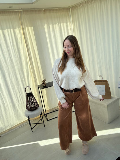 Pantalon Suédine