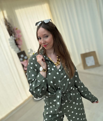 Ensemble Zanzibar à pois