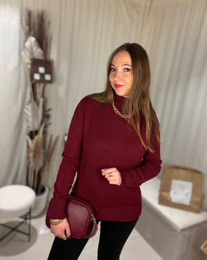 Pull col cheminée Maria