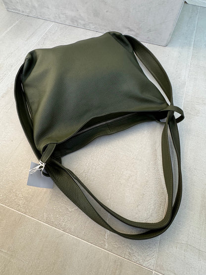 Sac à Main Transformable en Sac à Dos en 100% Cuir Italien - Pratique et Élégant