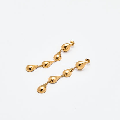 Boucles d’oreilles gouttes