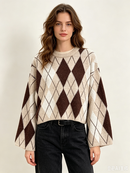 Pull jacquard Maëlys