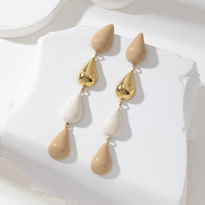 Boucles d’oreilles gouttes