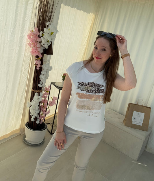 T-shirt Wild at Heart – L’allure féline, le confort en plus