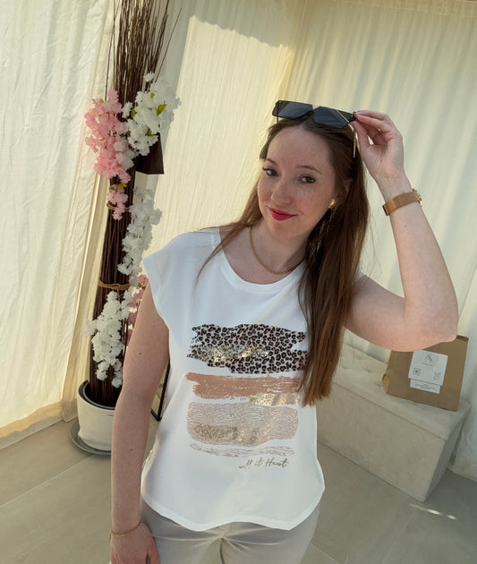 T-shirt Wild at Heart – L’allure féline, le confort en plus