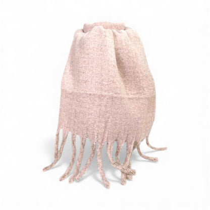 Écharpes à franges avec liseret doré