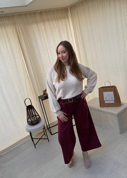 Pantalon Suédine