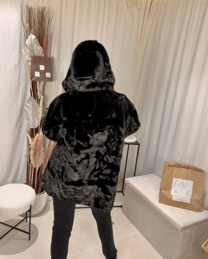 Teddy Chic – Veste Fausse Fourrure Zippée