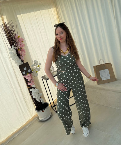 Ensemble Zanzibar à pois