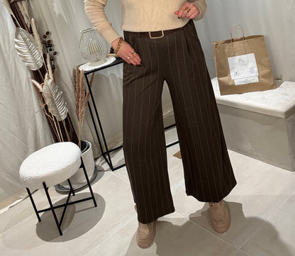 Pantalon ligné