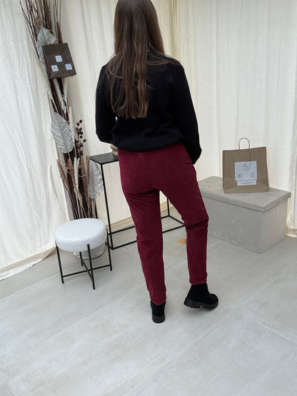 Pantalon velours Jenna
