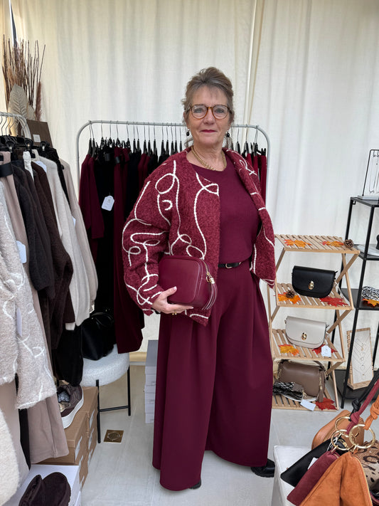 Veste longue manches Estelle