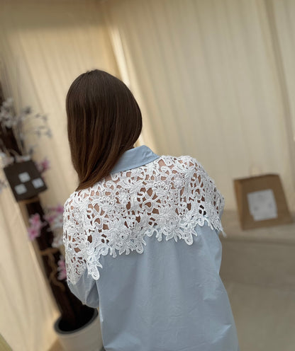 Chemisier dentelle Camélia