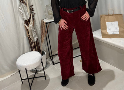 Pantalon velours Romane