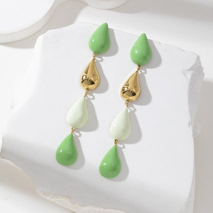 Boucles d’oreilles gouttes