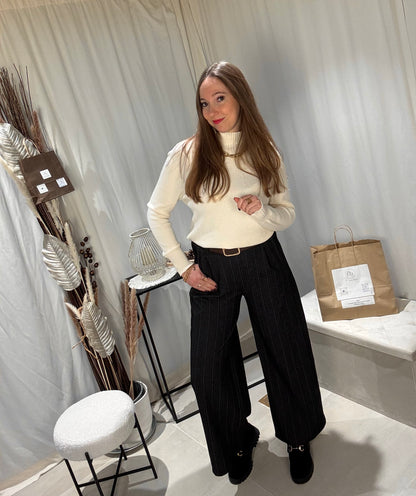 Pull col cheminée Maria