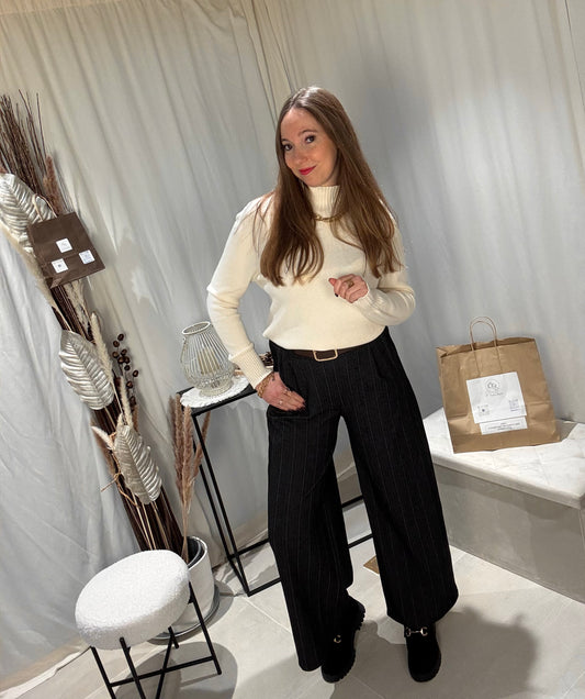 Pull col cheminée Maria