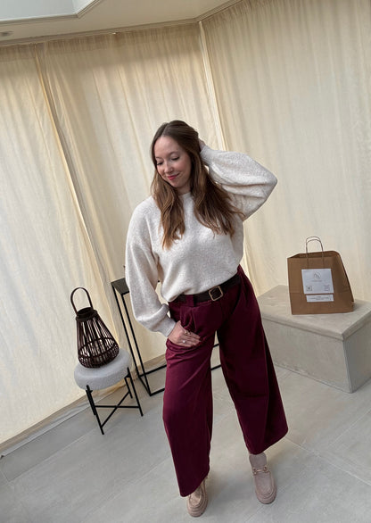 Pantalon Suédine
