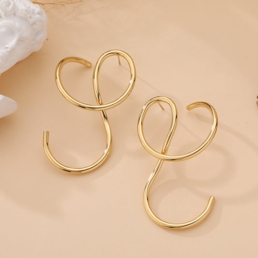 Boucles d’oreilles Élégance Spirale
