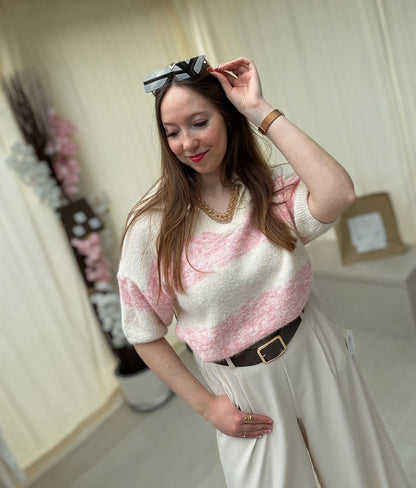 Pull col chemisier Livia
