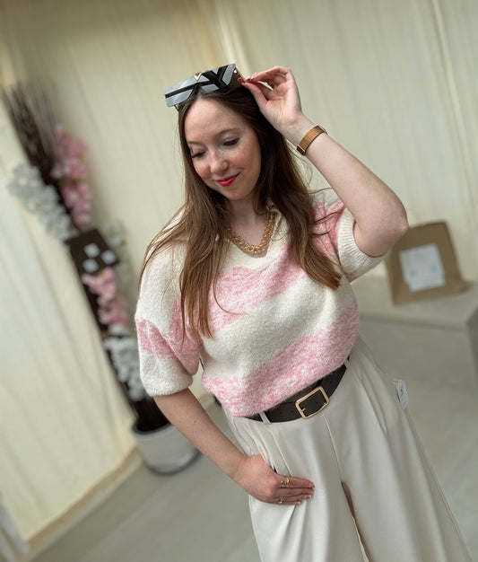 Pull col chemisier Livia