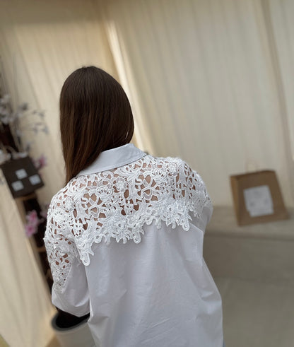 Chemisier dentelle Camélia