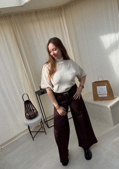 Pantalon ligné