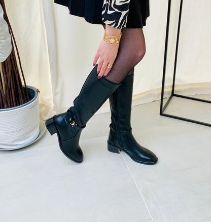 Bottes style cavalière