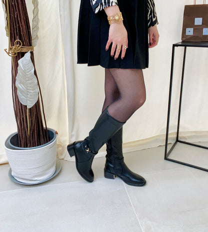 Bottes style cavalière