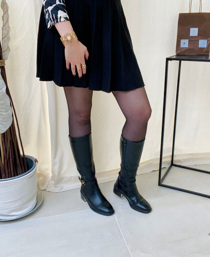 Bottes style cavalière